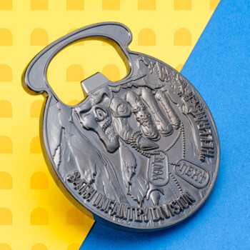 Color On One Side - Challenge Coins